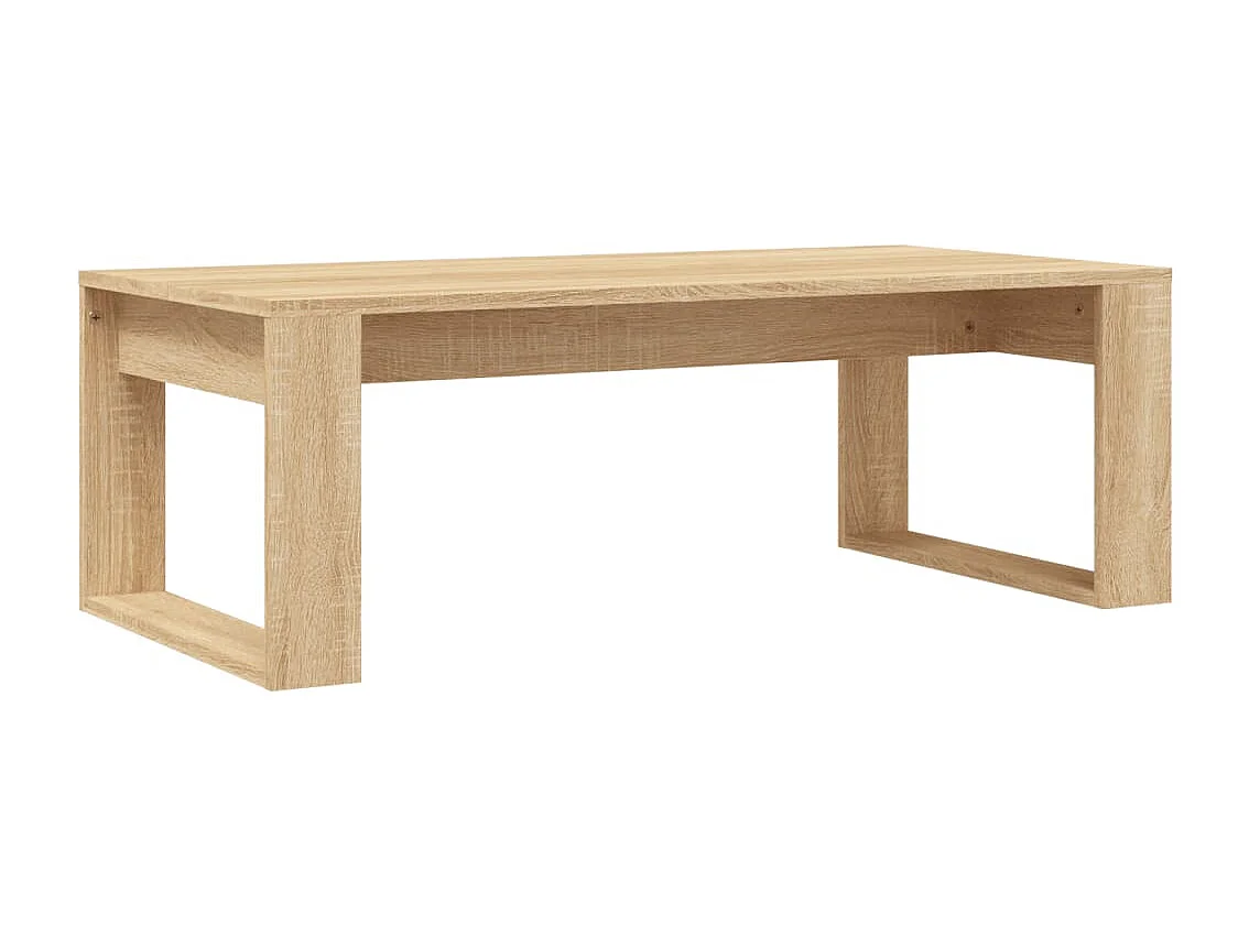 Tavolino da Salotto Rovere Sonoma 102x50x35cm Legno Multistrato
