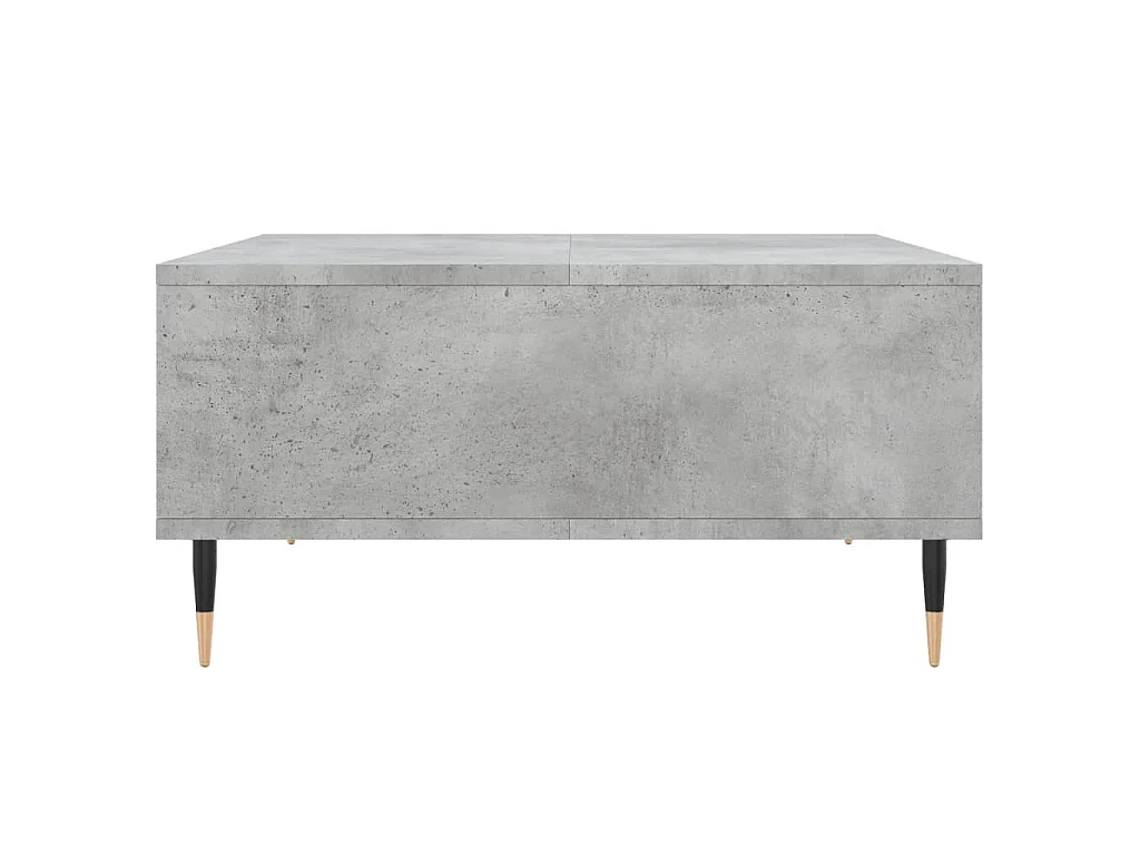 Couchtisch Betongrau 60x60x30 cm Holzwerkstoff
