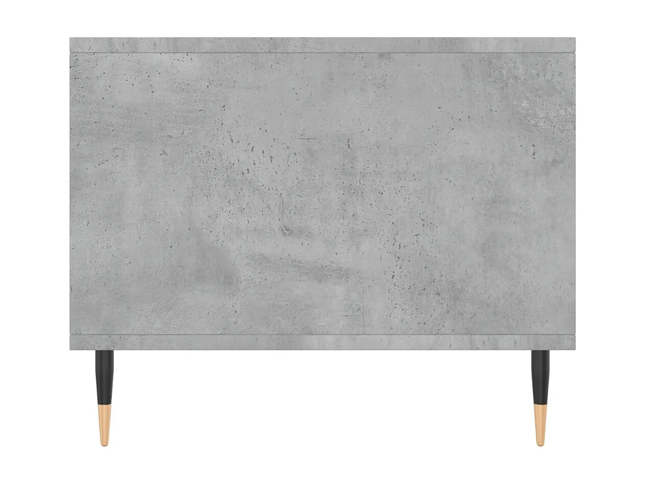 Couchtisch Betongrau 90x50x40 cm Holzwerkstoff