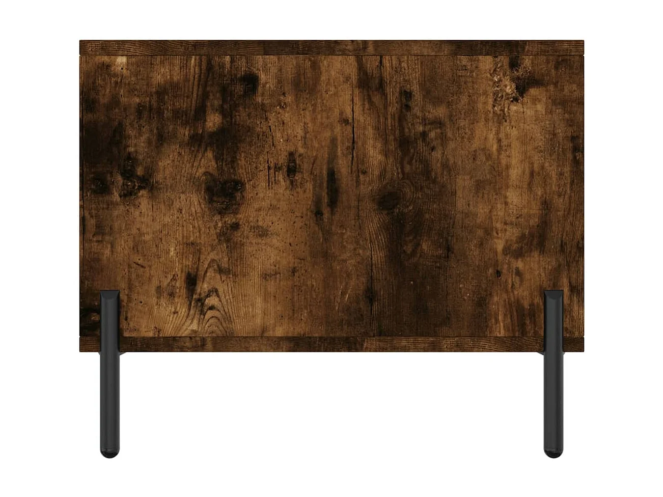 Mesa de centro madera contrachapada roble ahumado 90x50x40 cm