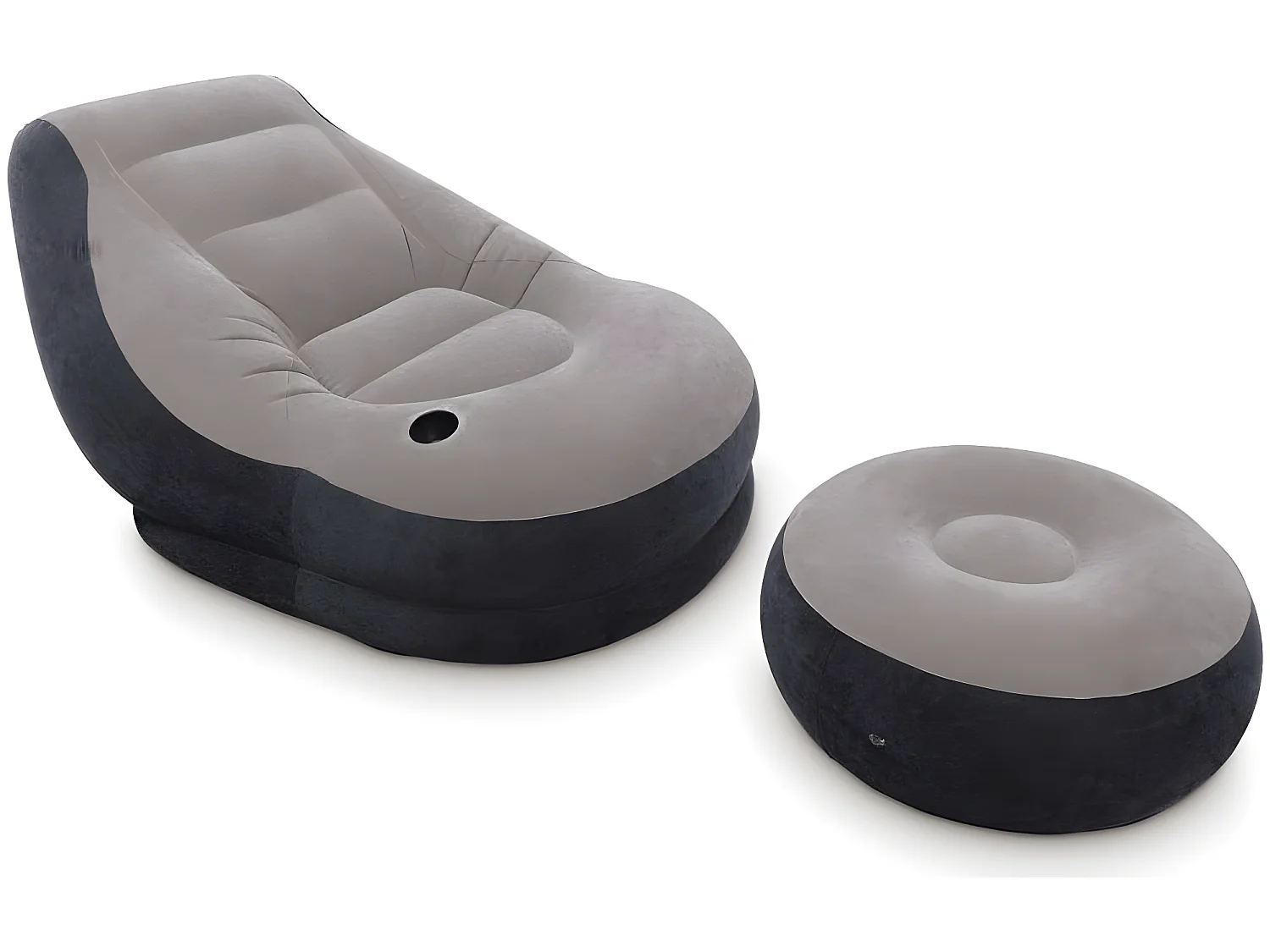 Aufblasbarer Sessel mit Puff Ultra Lounge Relax 68564N