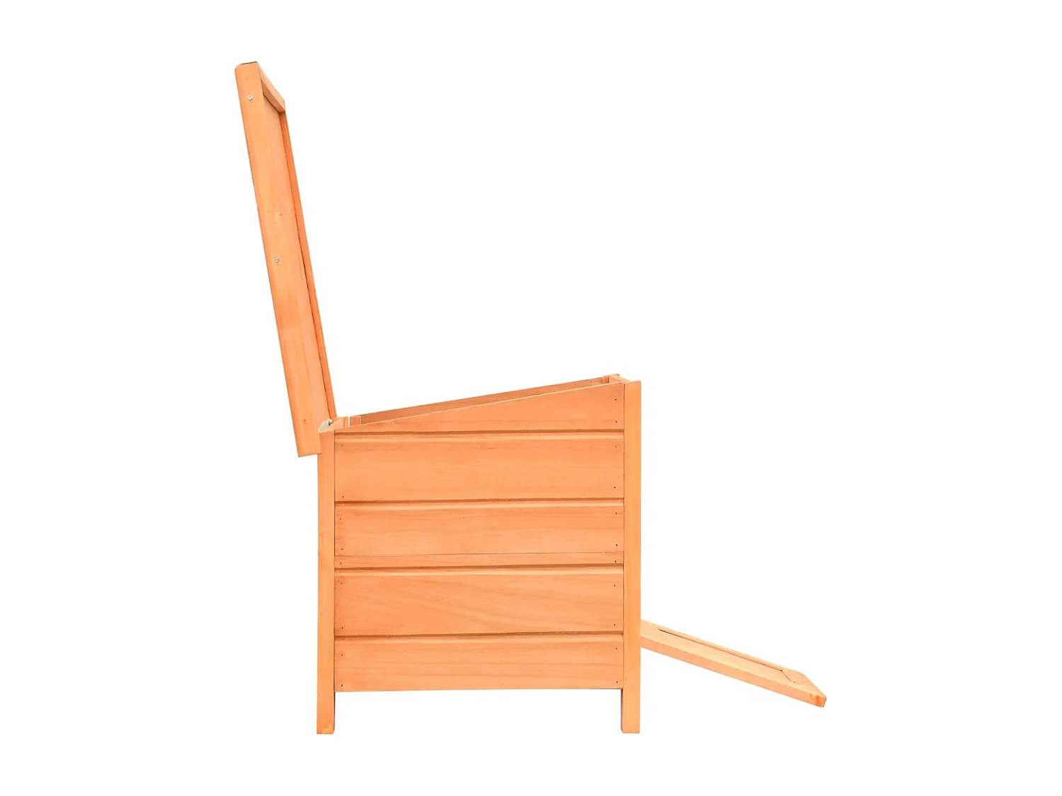 Casa para gatos pinho e abeto maciços 50x46x43,5 cm