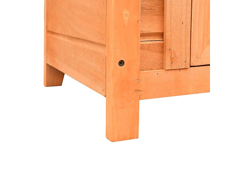 Katzenhaus 50x46x43,5 cm Kiefernholz & Tannenholz