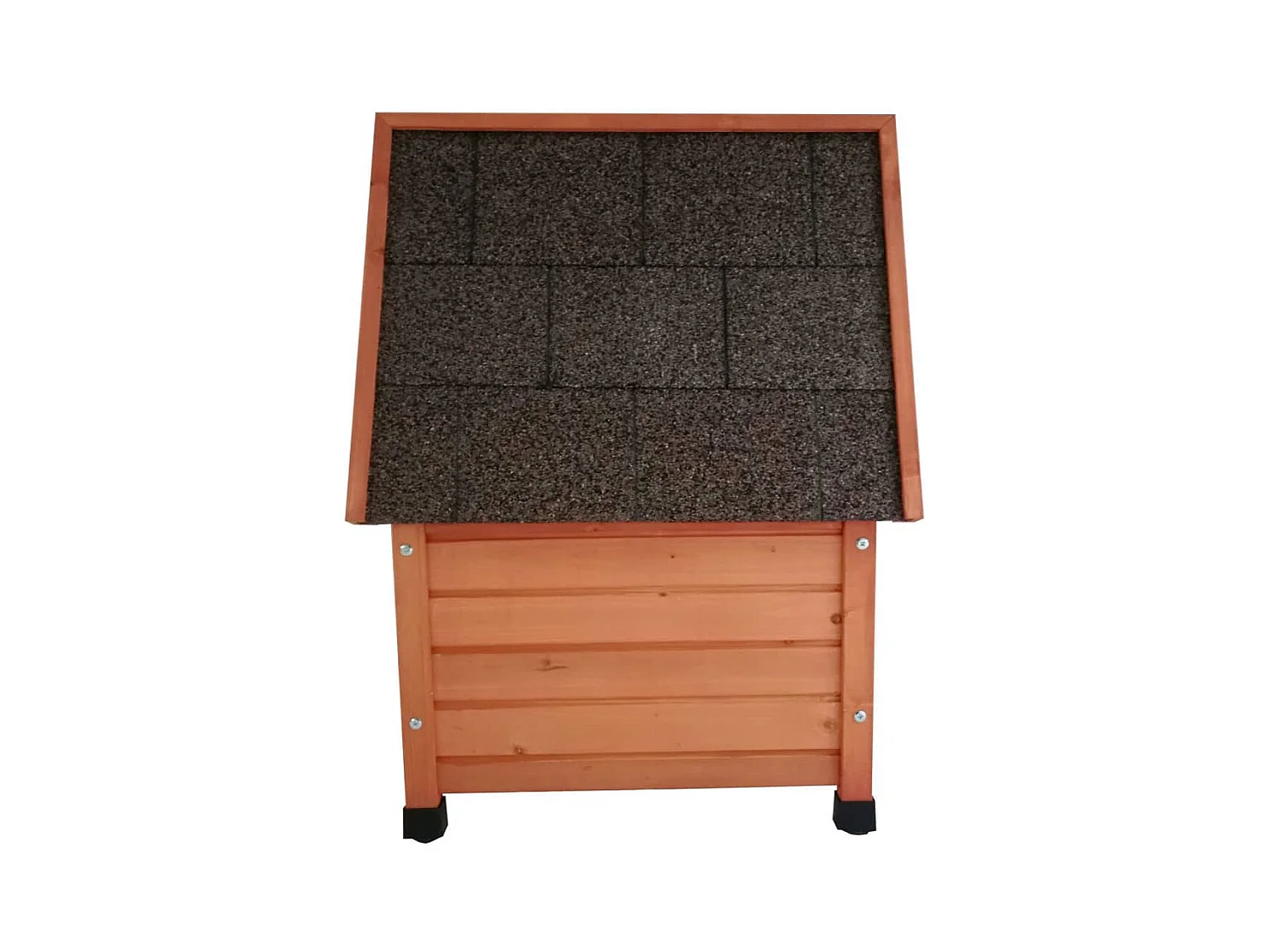 Maison d'extérieur pour chats 57x45x43 cm Bois Marron