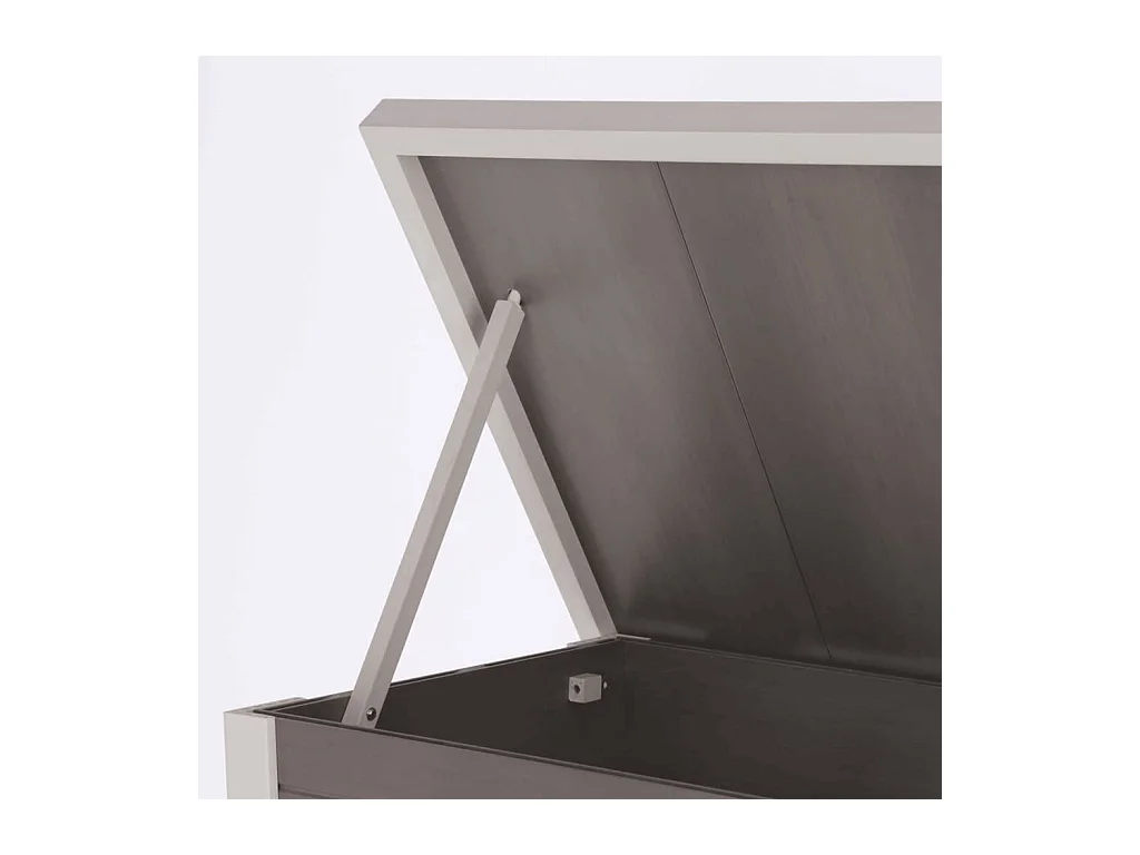 Casa para gatos ECO Eli 57x45x43 cm cinzento e branco