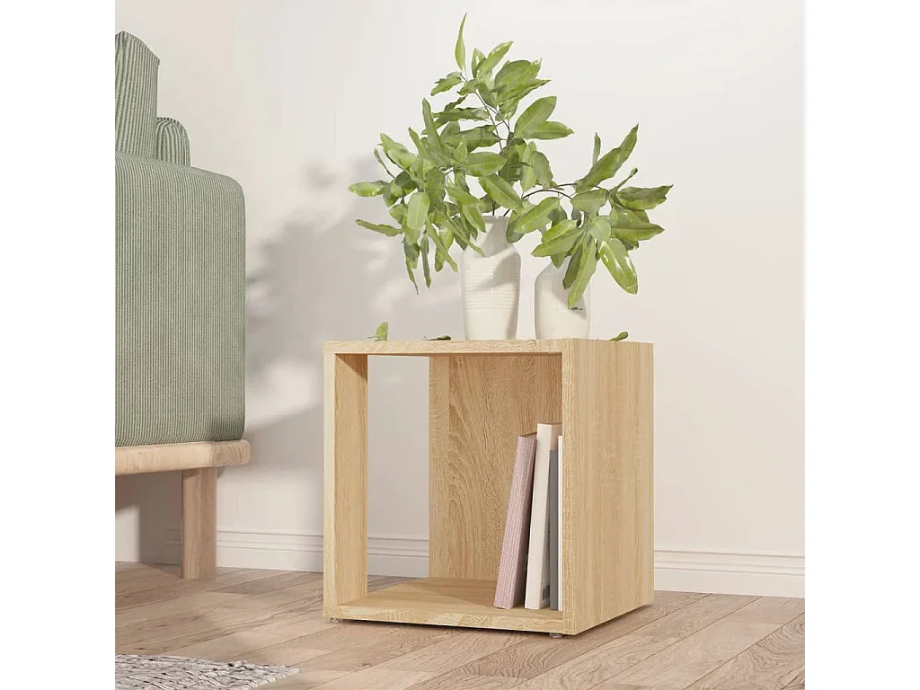 Beistelltisch Sonoma-Eiche 33x33x34,5 cm Holzwerkstoff