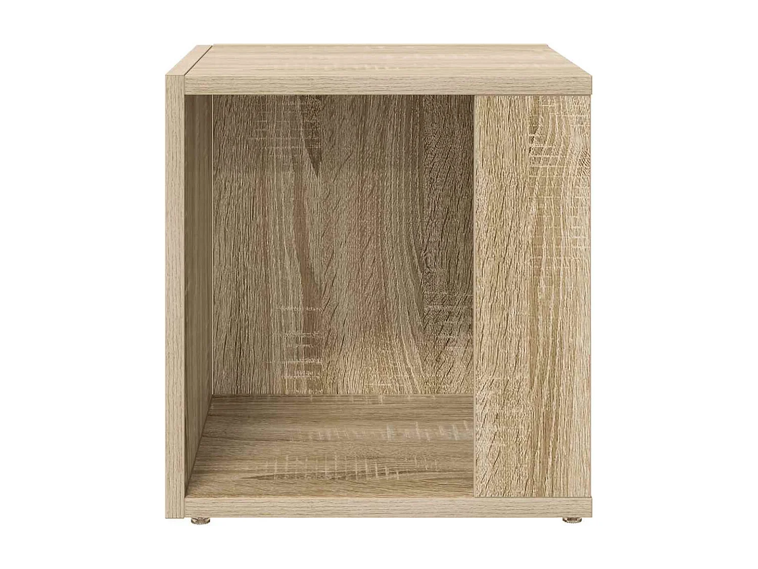 Table d'appoint Chêne sonoma 33x33x34,5 cm Aggloméré