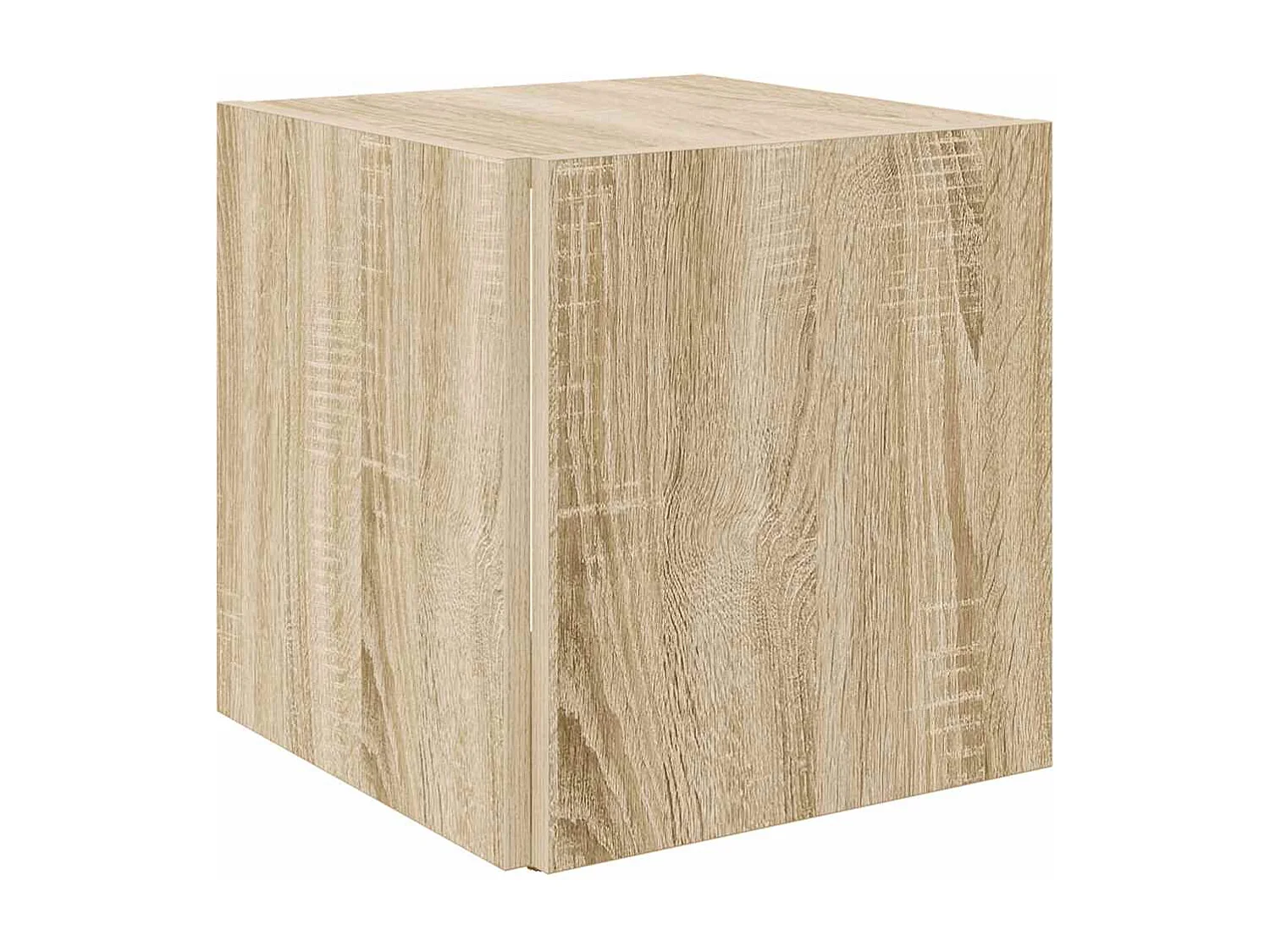 Table d'appoint Chêne sonoma 33x33x34,5 cm Aggloméré