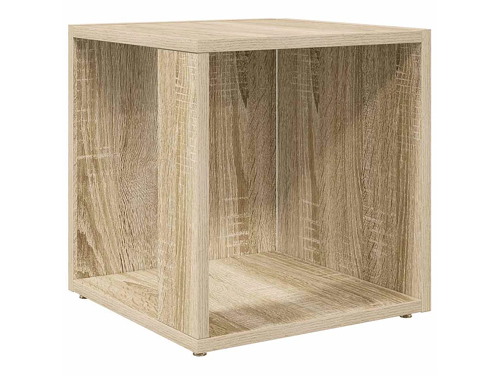Table d'appoint Chêne sonoma 33x33x34,5 cm Aggloméré