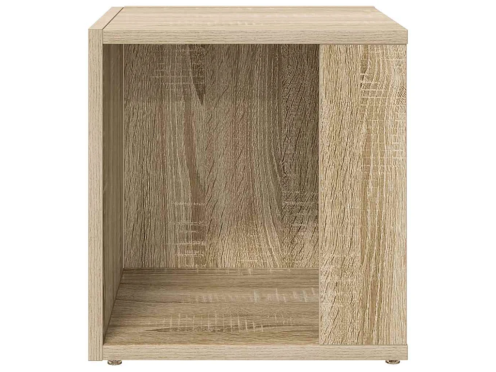 Table d'appoint Chêne sonoma 33x33x34,5 cm Aggloméré