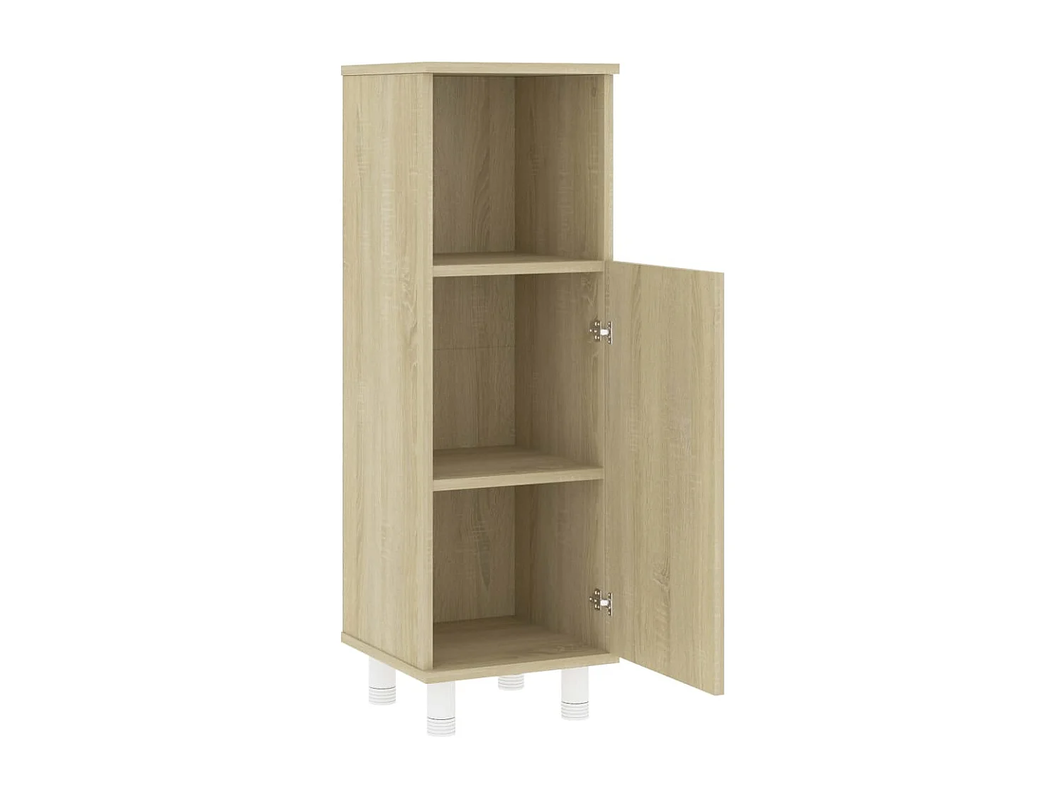 Armoire de salle de bain Chêne sonoma Bois d'ingénierie