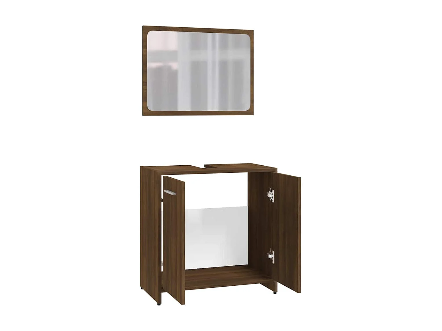 Meubles de salle de bain Chêne marron Bois d'ingénierie