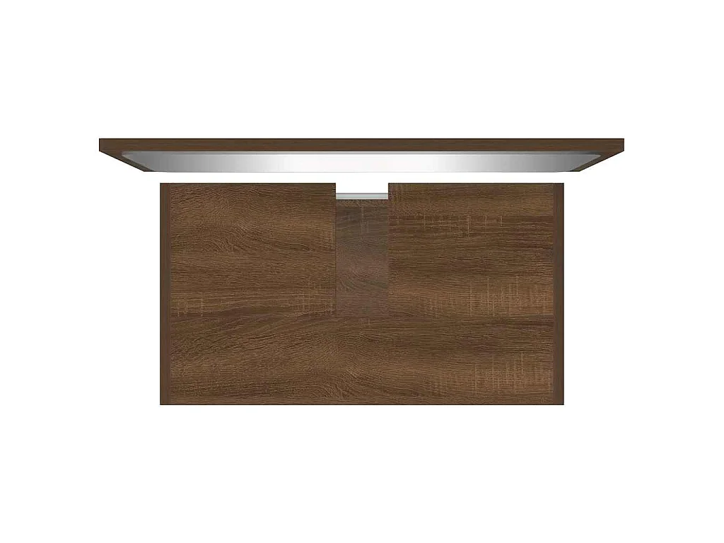 Meubles de salle de bain Chêne marron Bois d'ingénierie