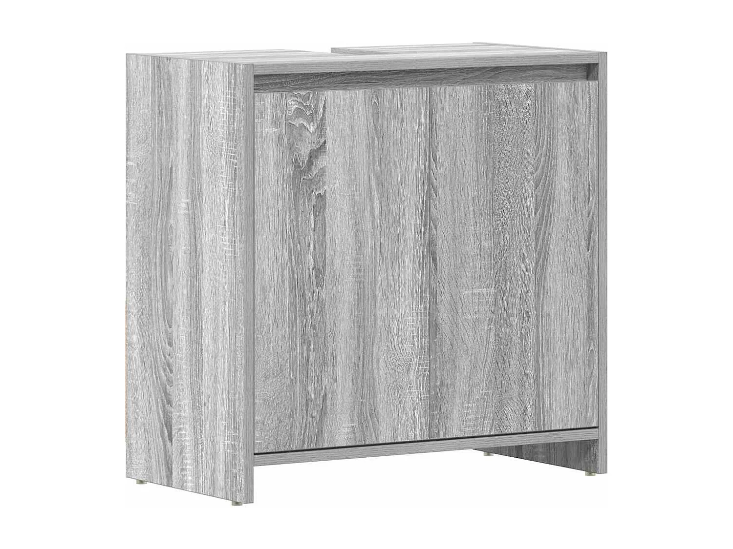 Armoire de bain Sonoma gris 60x33x61 cm Bois d'ingénierie