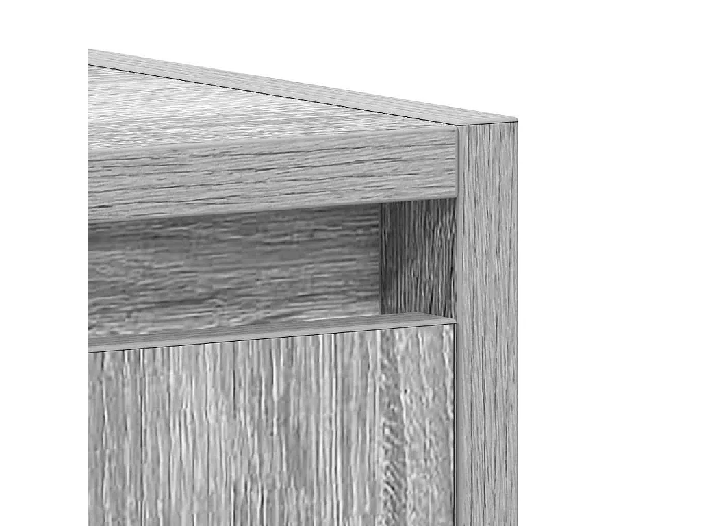 Armoire de bain Sonoma gris 60x33x61 cm Bois d'ingénierie