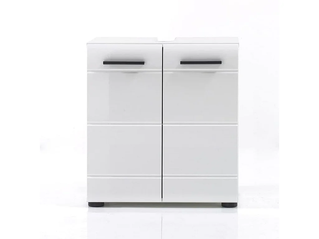 Trendteam Waschbeckenunterschrank Skin Weiß