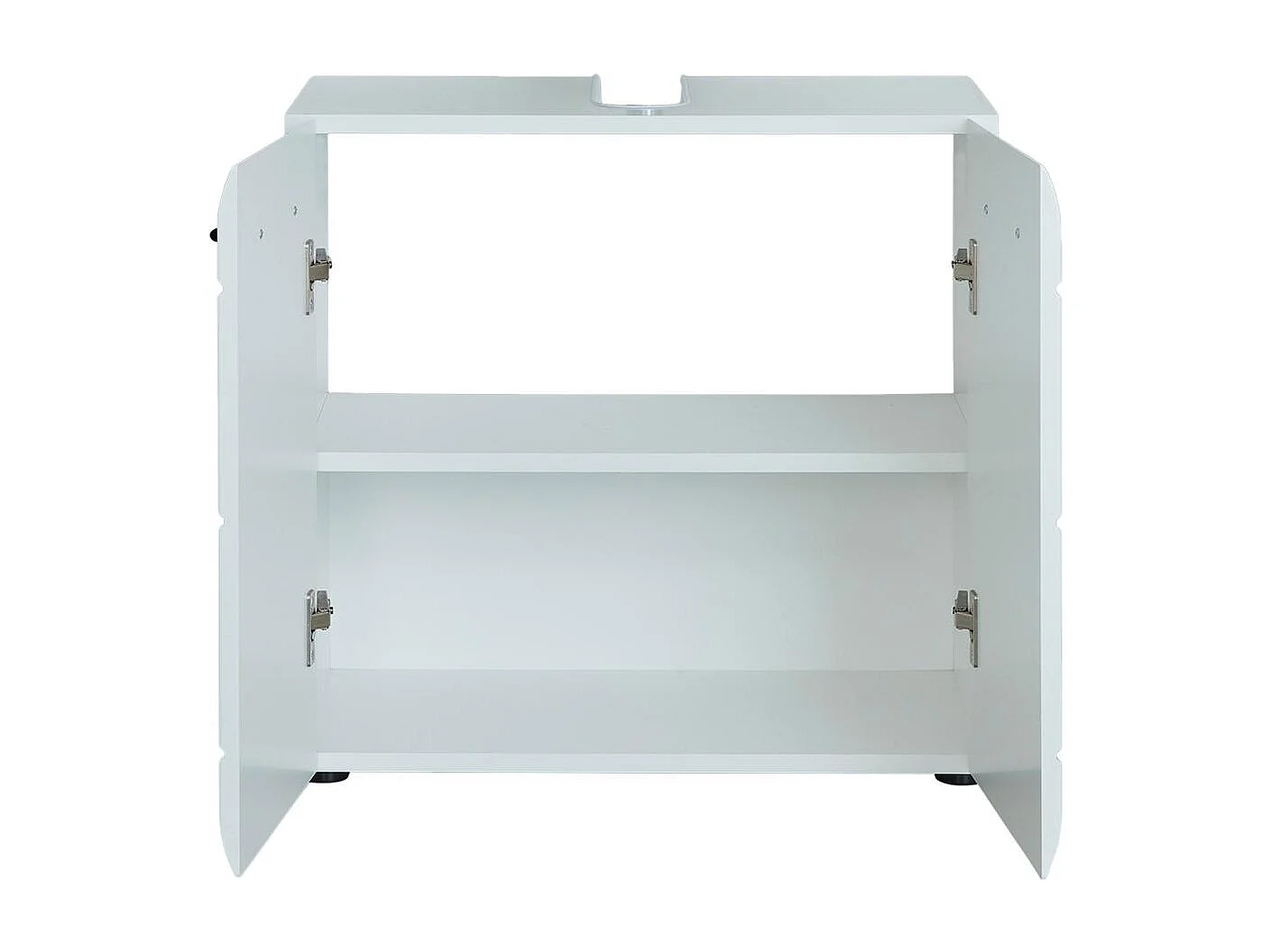 Trendteam Waschbeckenunterschrank Skin Weiß