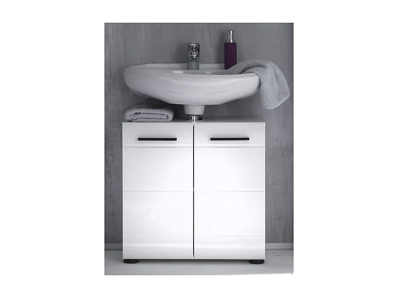 Meuble sous vasque Skin Blanc