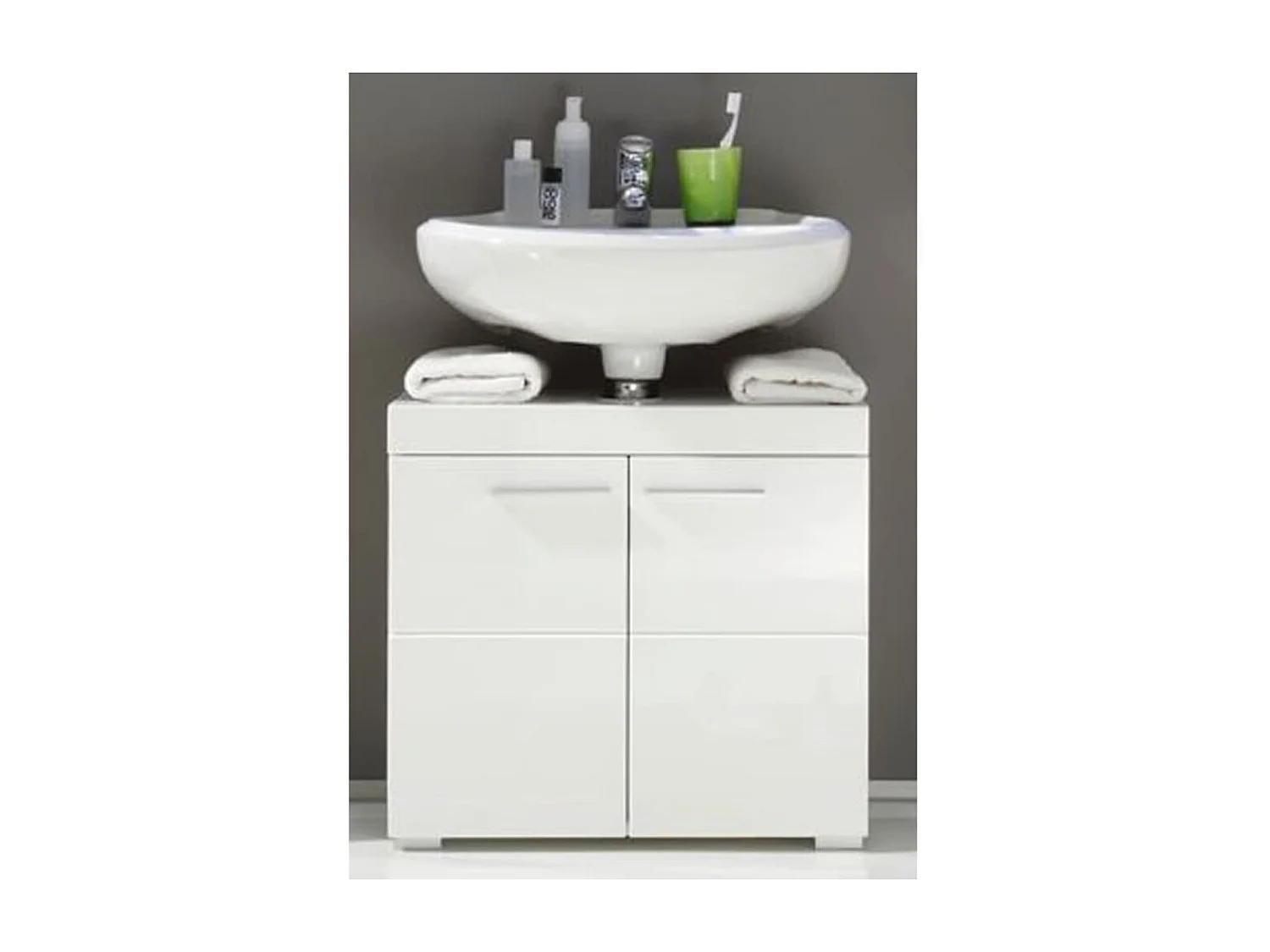 Kelia onderkast glanzend wit 60 cm