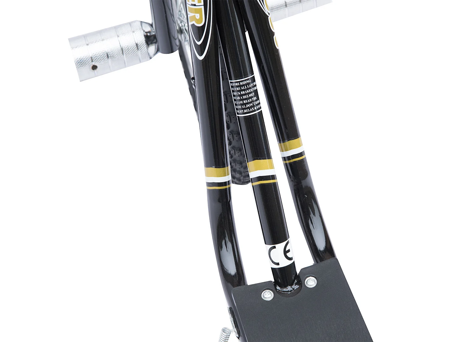 Patinete para niño 143x58x100cm negro 371-026BK