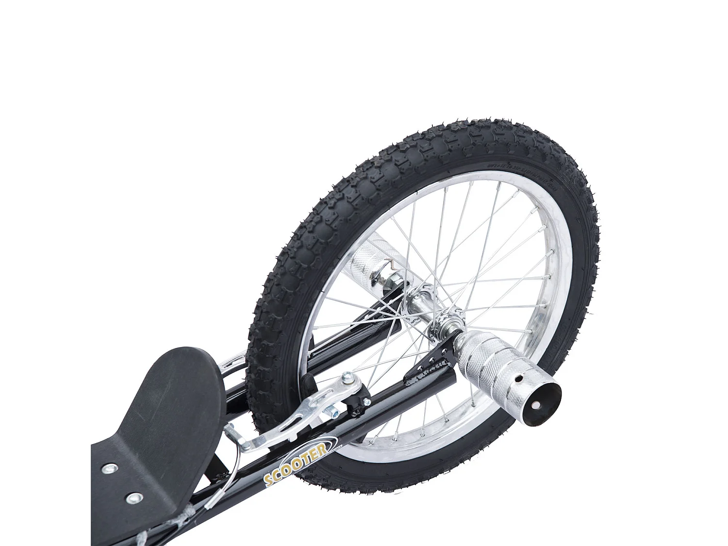 Patinete para niño 143x58x100cm negro 371-026BK