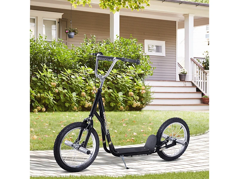 Patinete para niño 143x58x100cm negro 371-026BK