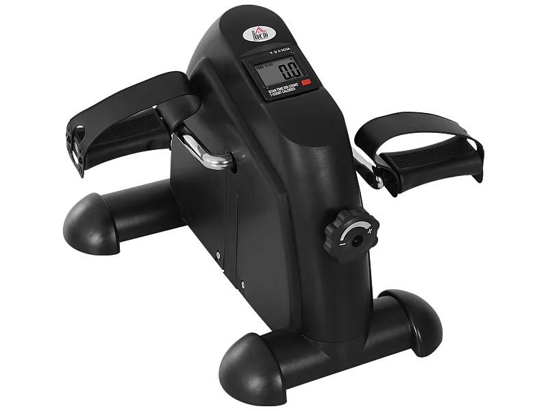 Minibicicleta estática negro 35x40x31cm HOMCOM