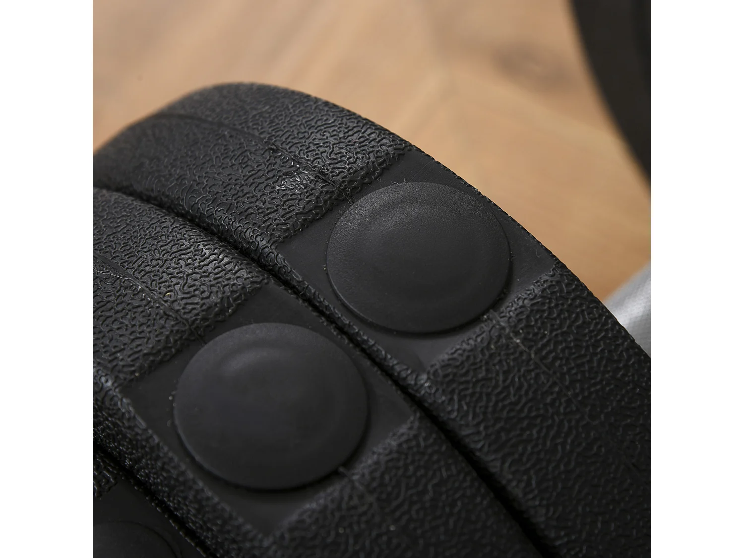 Juego de mancuernas negro 43x18x7.5 cm HOMCOM