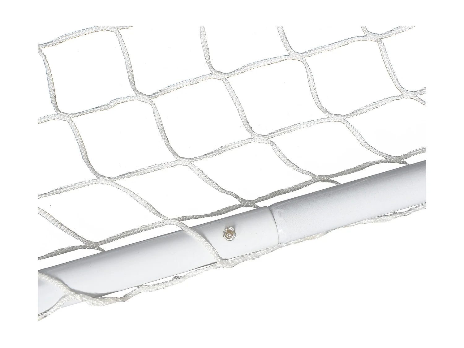 Set de 2 porterías de fútbol blanco 78x46x56 cm HOMCOM