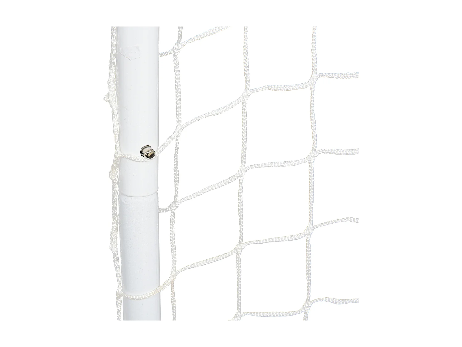 Set de 2 porterías de fútbol blanco 78x46x56 cm HOMCOM