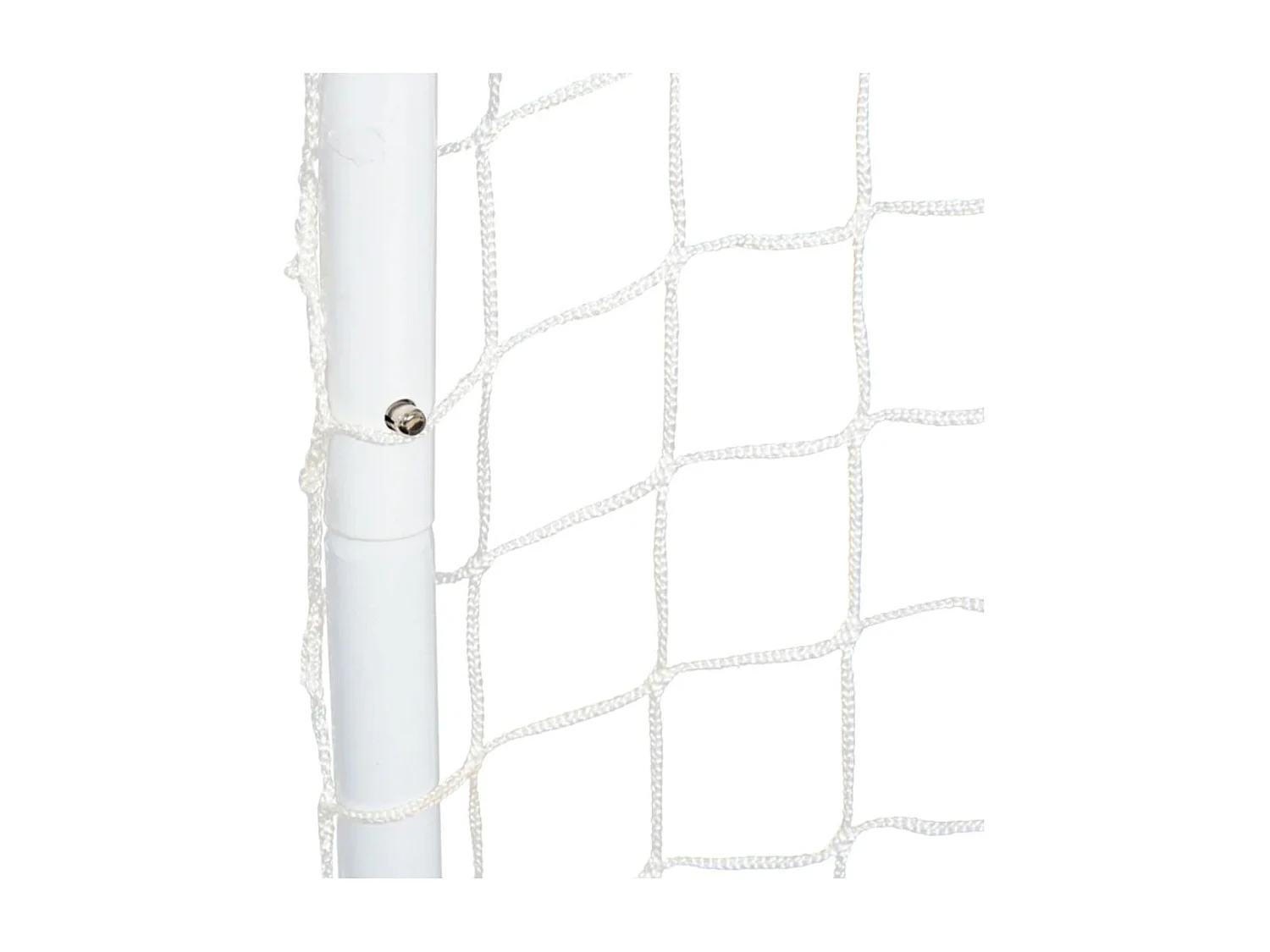 Set de 2 porterías de fútbol blanco 78x46x56 cm HOMCOM