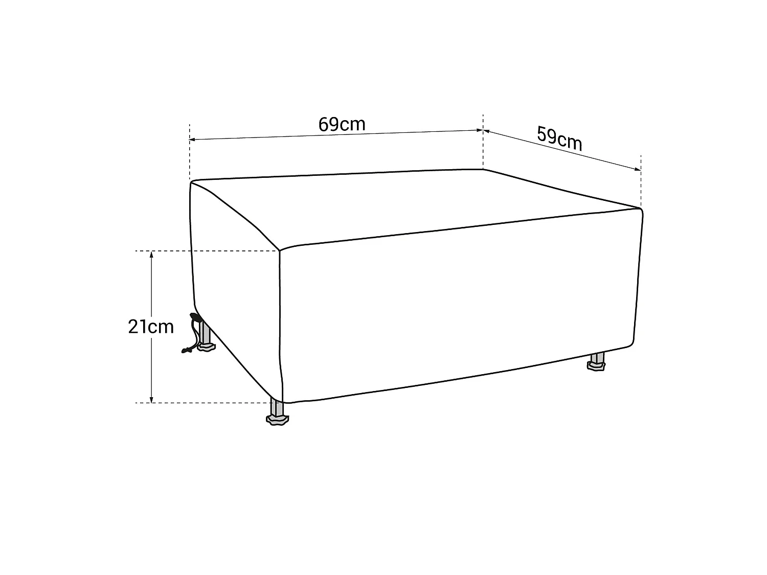 Funda para plancha - Talla M