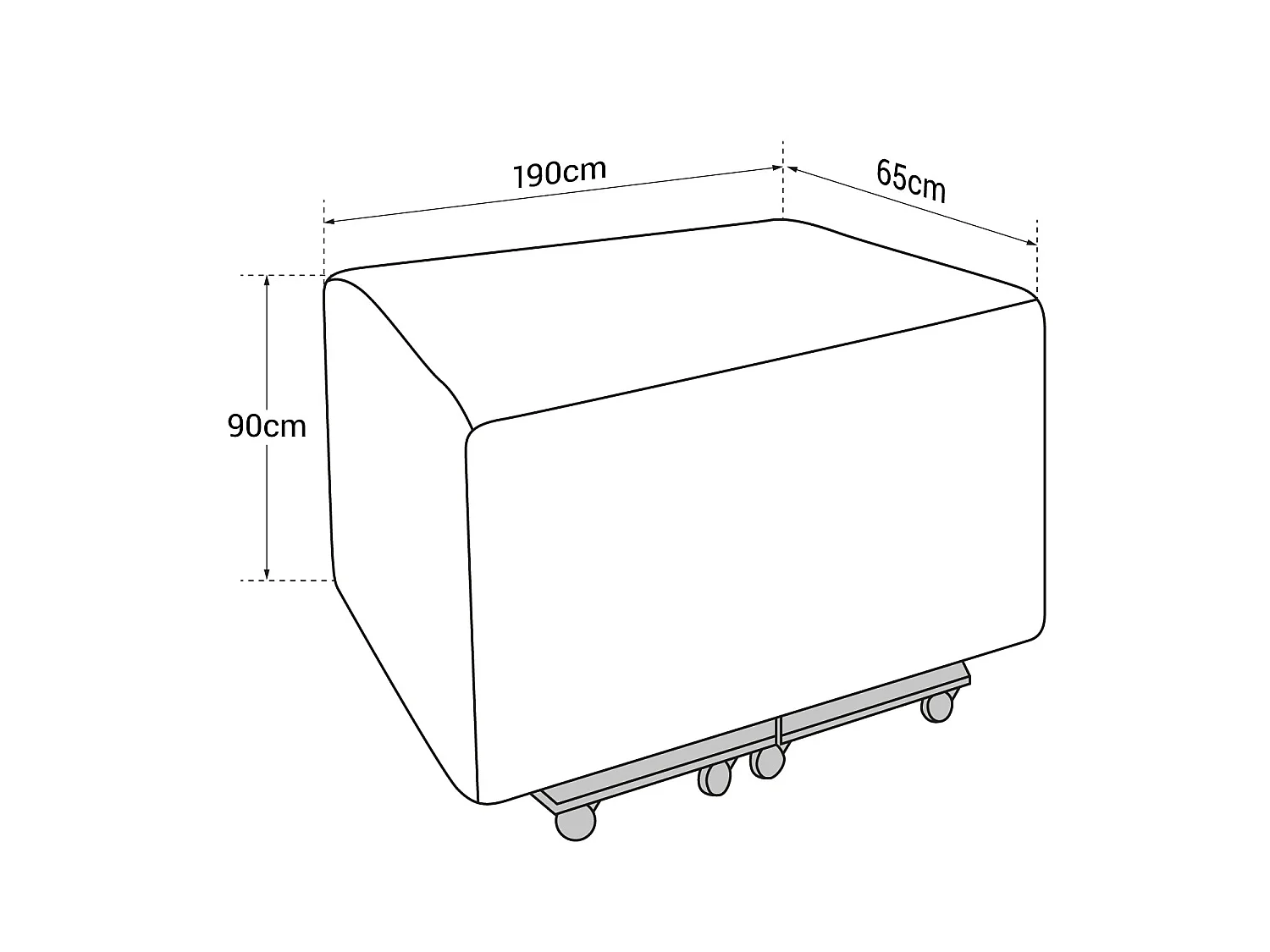 Housse pour cuisine extérieure