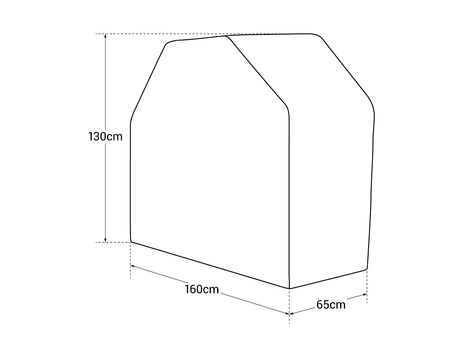 Overtrek voor Amerikaanse barbecue
