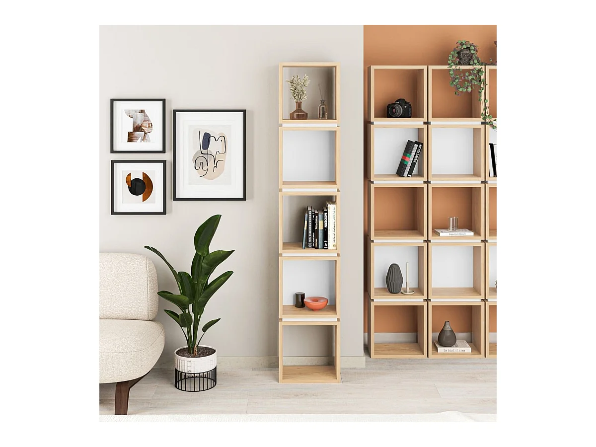 Étagère 5 Cases H167 cm - Lofty