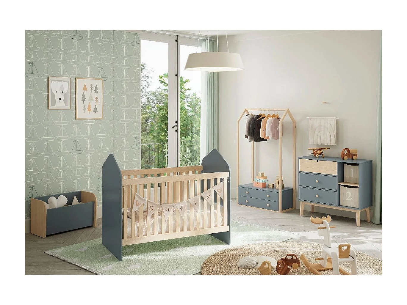 Bovenkast met lades 80x170 cm