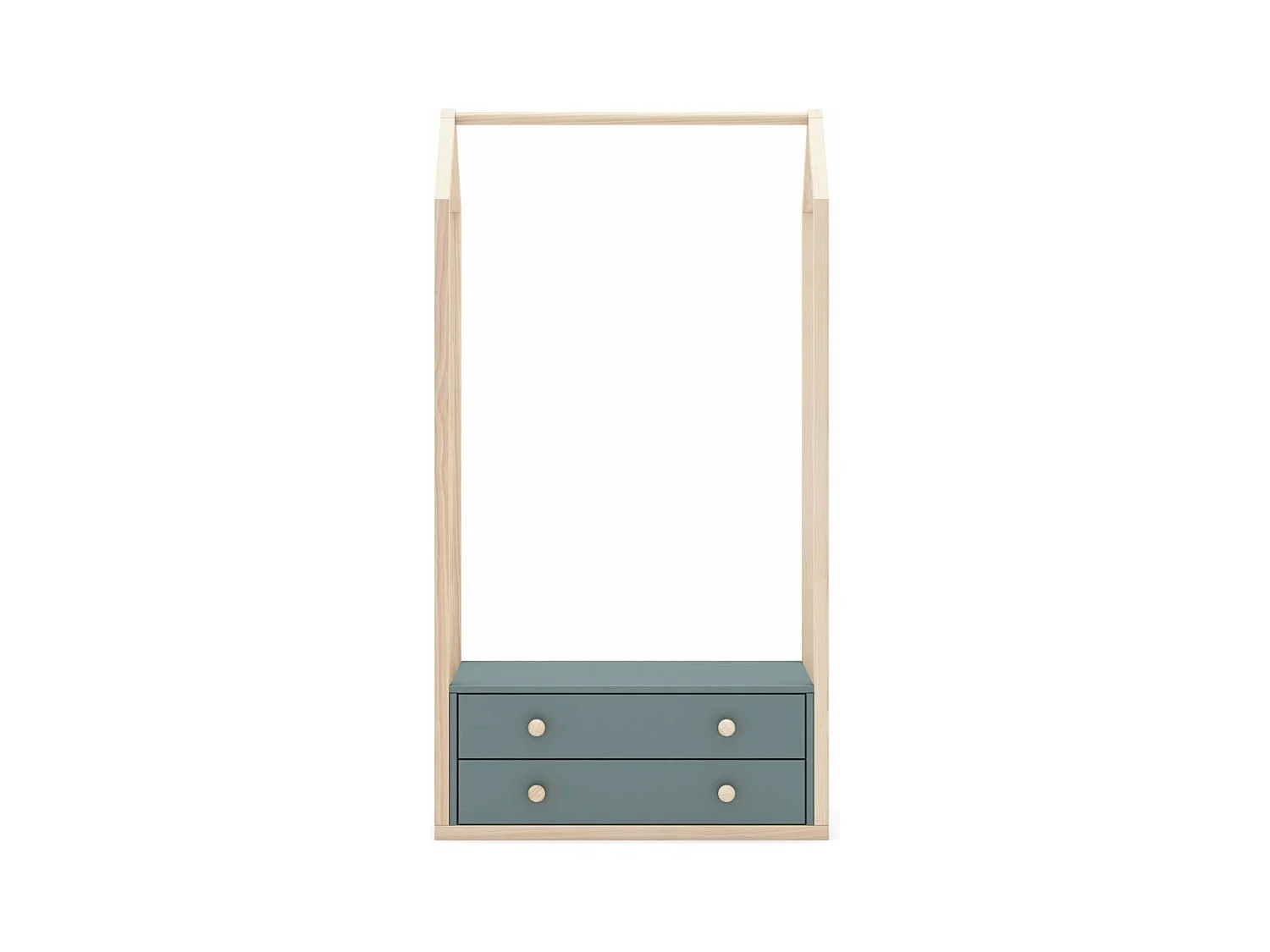 Penderie 2 Tiroirs L80 cm - Esteban