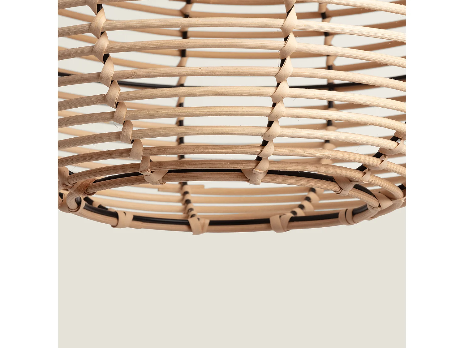 Lampada a Sospensione Rattan Yantai Naturale