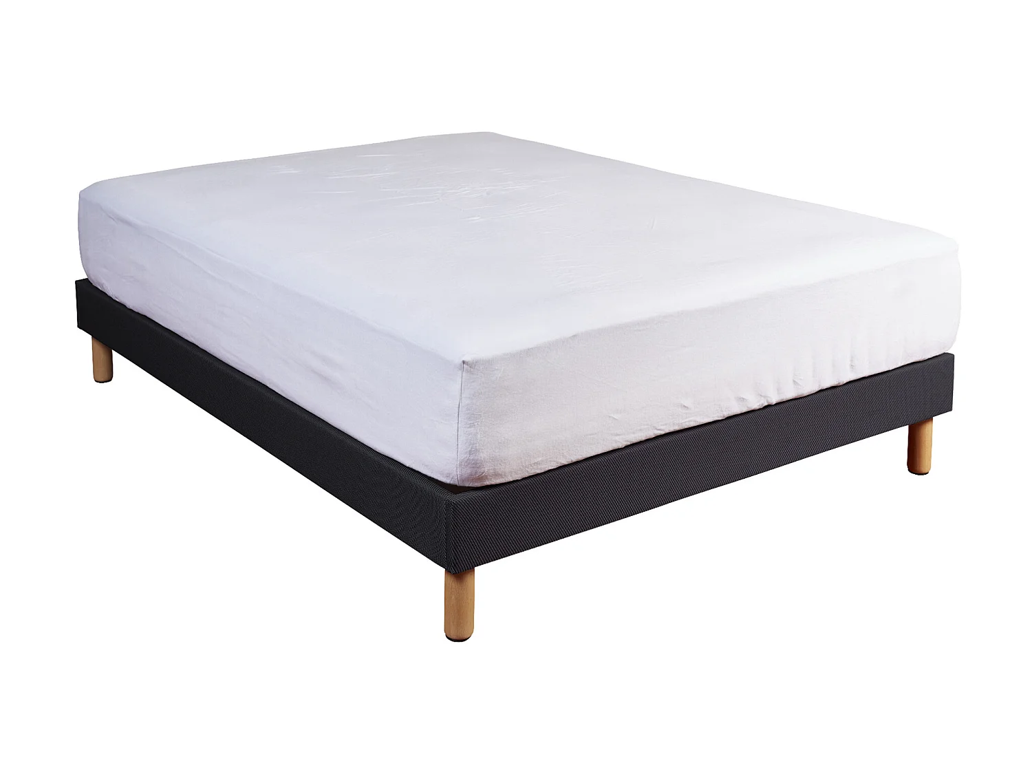 Protège matelas anti-acariens Microstop molleton 100% coton - bonnet 40 cm 180x200