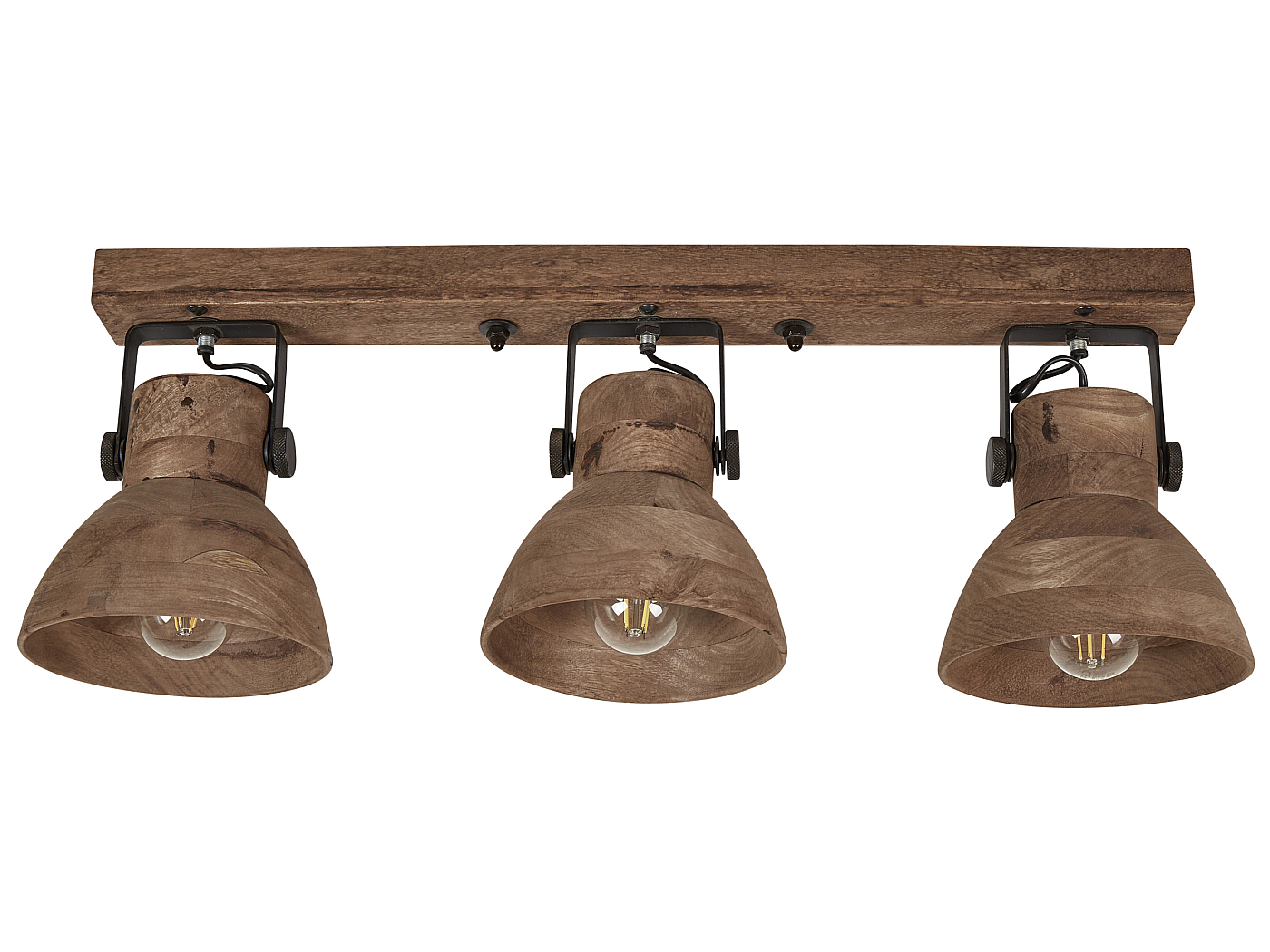 CALEX Creations Pannello Da Soffitto A 3 Punti Di Collegamento - Diametro 10 Cm, Colore Nero Opaco, Per Lampade E Illuminazione