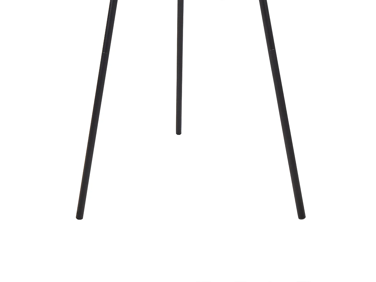 Dreibein Stehlampe mit Papierschirm Modernes Design Minimalistischer Stil Schwarze Metallbeine Hunter