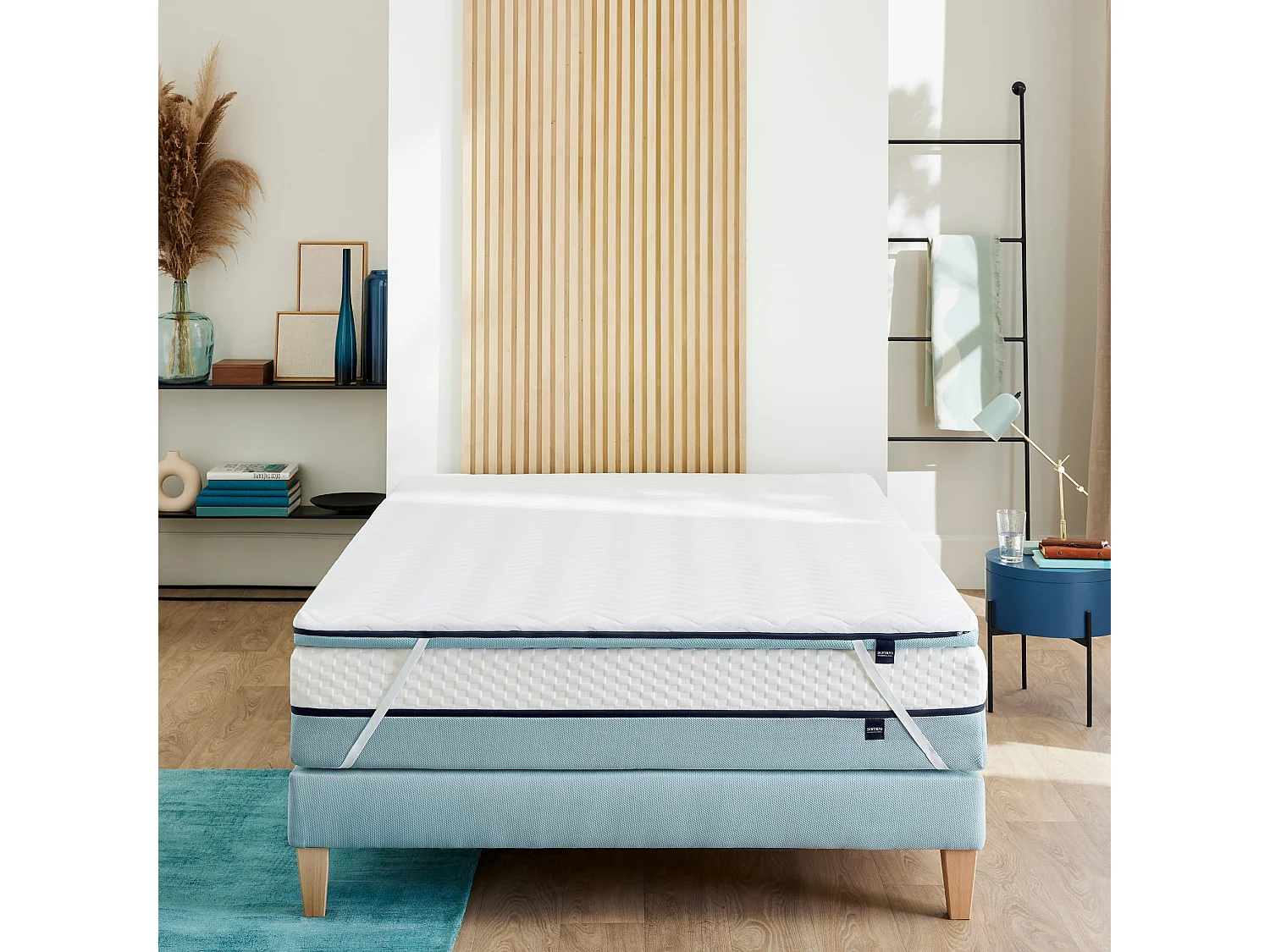 Surmatelas mémoire de forme 120x190 7 cm Someo Songe