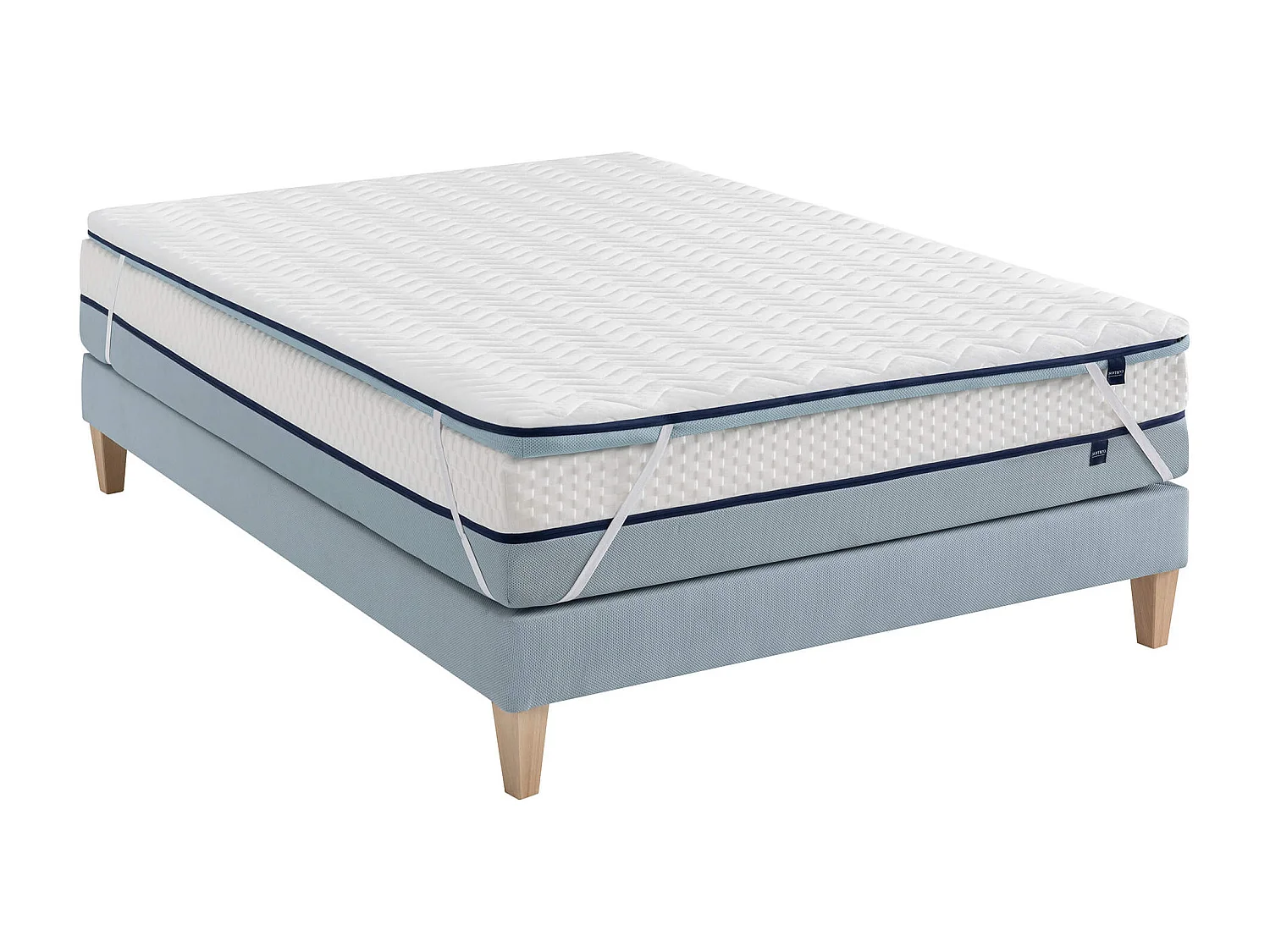 Surmatelas mémoire de forme 130x190 7 cm Someo Songe