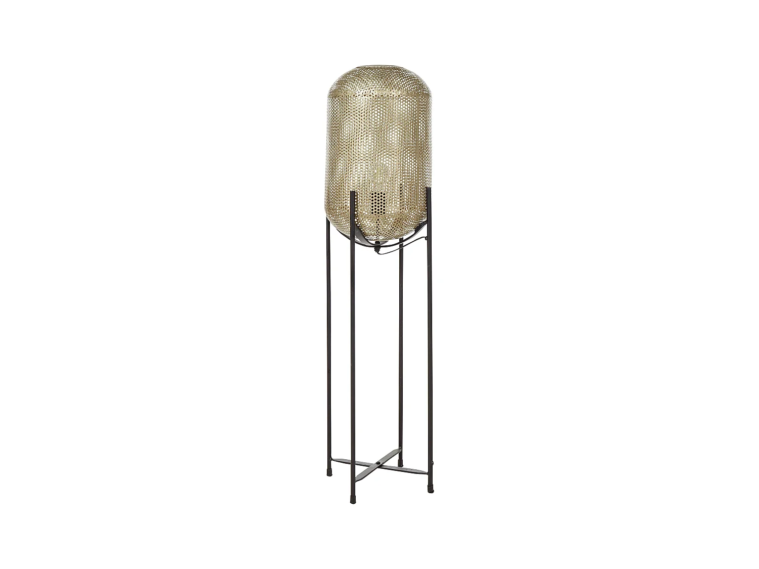 Lampadaire KAMINI Métal Laiton