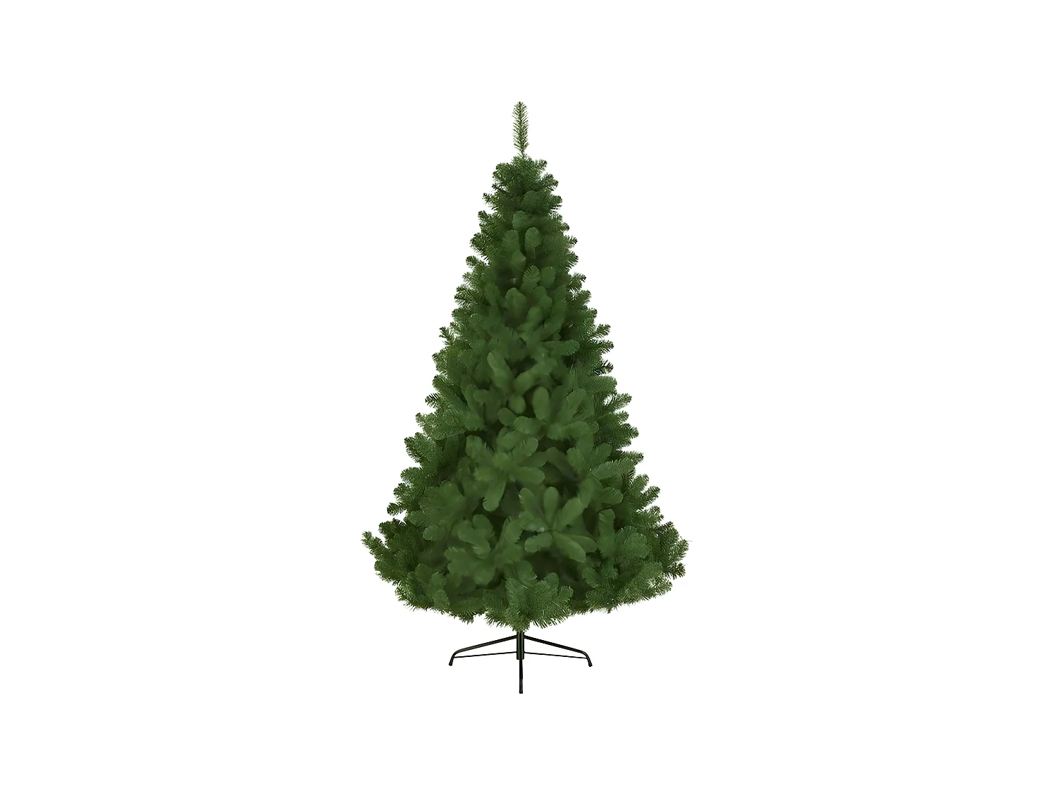 Sapin de Noël artificiel en plastique vert 50x50x120 cm