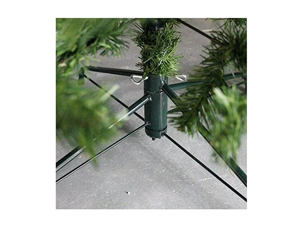 Árbol de Navidad EDM 980 ramas tipo pino verde Ø145x240 cm