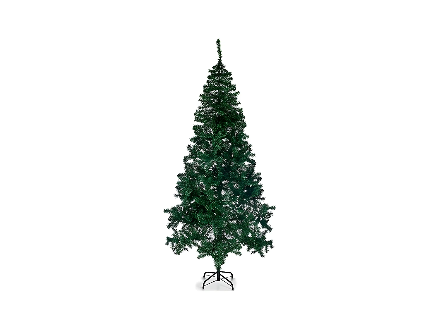 Albero di Natale artificiale in plastica verde H210cm