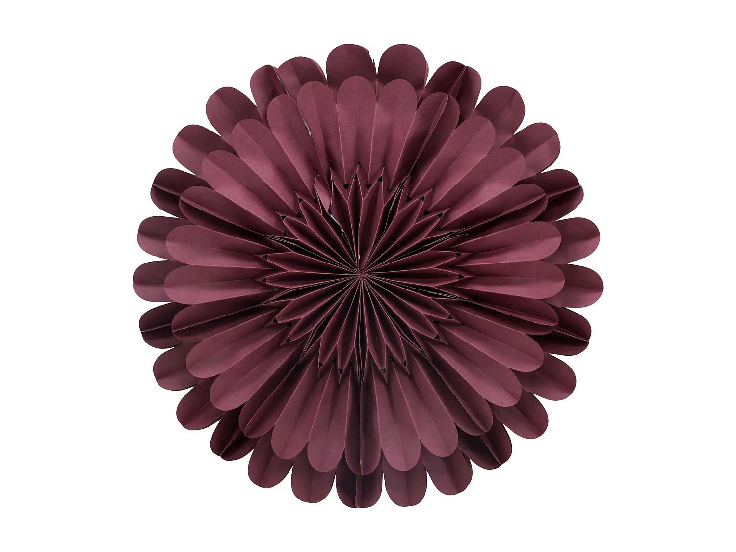 Lampe Suspension Déco "Jarvson" 60cm Rouge Foncé