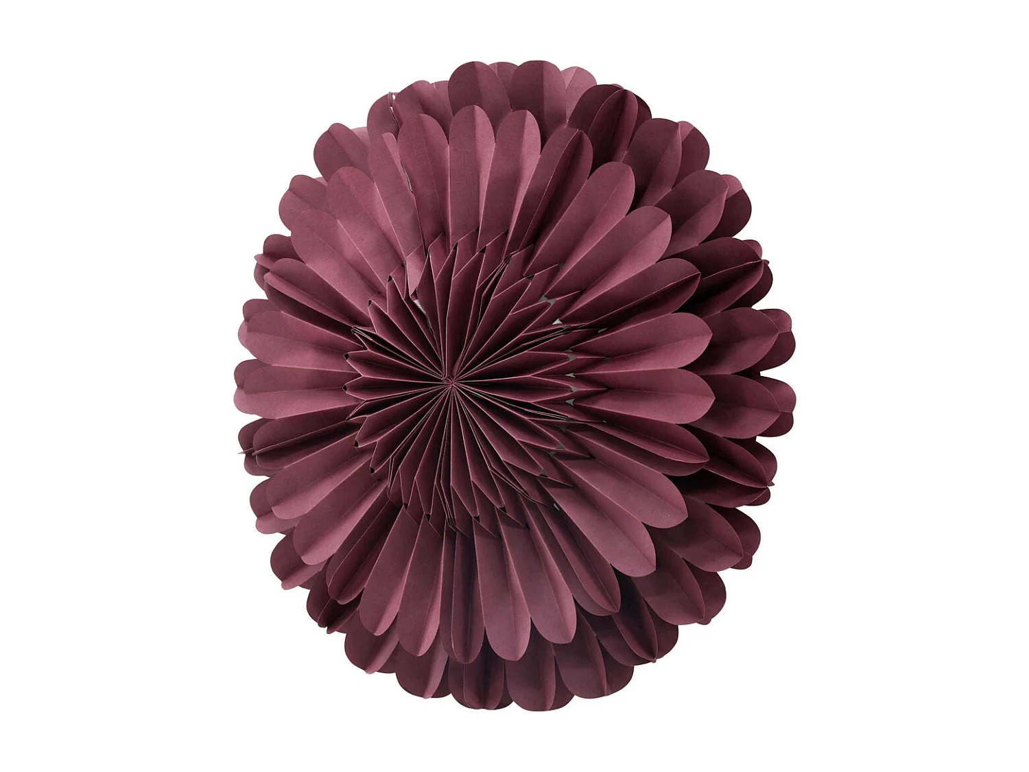 Lampe Suspension Déco "Jarvson" 60cm Rouge Foncé