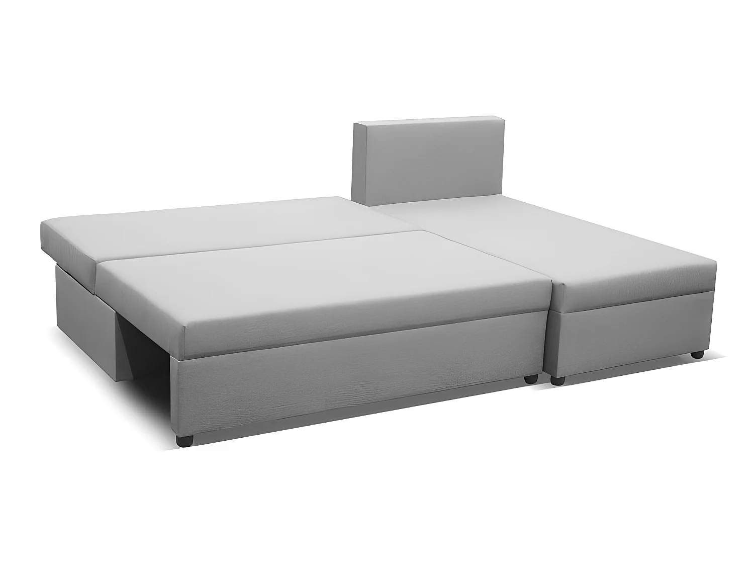 Canapé d'angle convertible GIANI noir